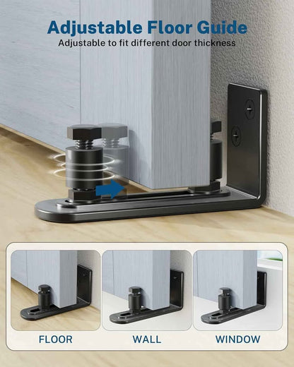 Titeck 6.6FT Barn Door Hardware Kit
