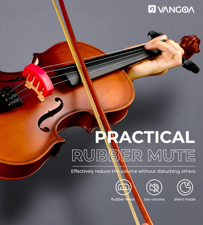 Vangoa VV-4 Acoustic Violin Outfit with Case