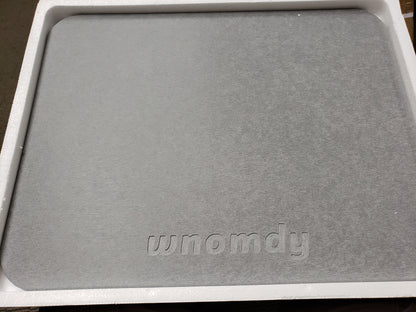WNOMDY Diatomaceous Earth Bath Stone Mat – Super Absorbent Quick Drying (15.35" x 23.62")