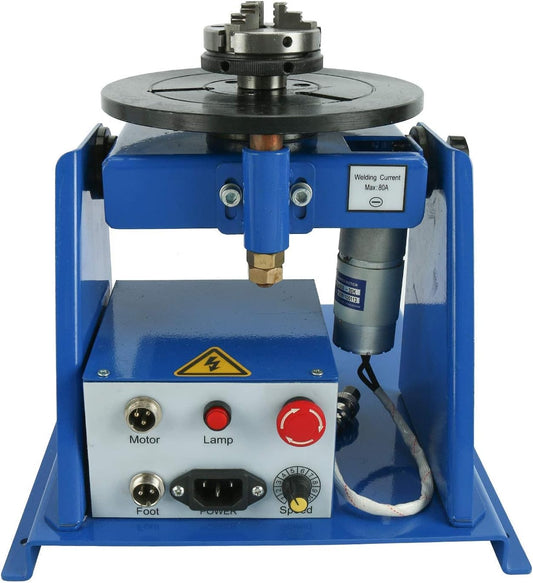 YaeTek 10KG Rotary Welding Positioner Turntable Table – Mini Welder Positioning Machine