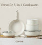 CAROTE 11pcs Pots and Pans Set, Nonstick Cookware Sets Detachable Handle