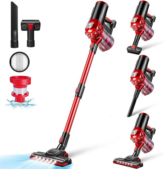 Elezon A200 Cordless Vacuum Cleaner – 18KPa, 38min Runtime, Lightweight