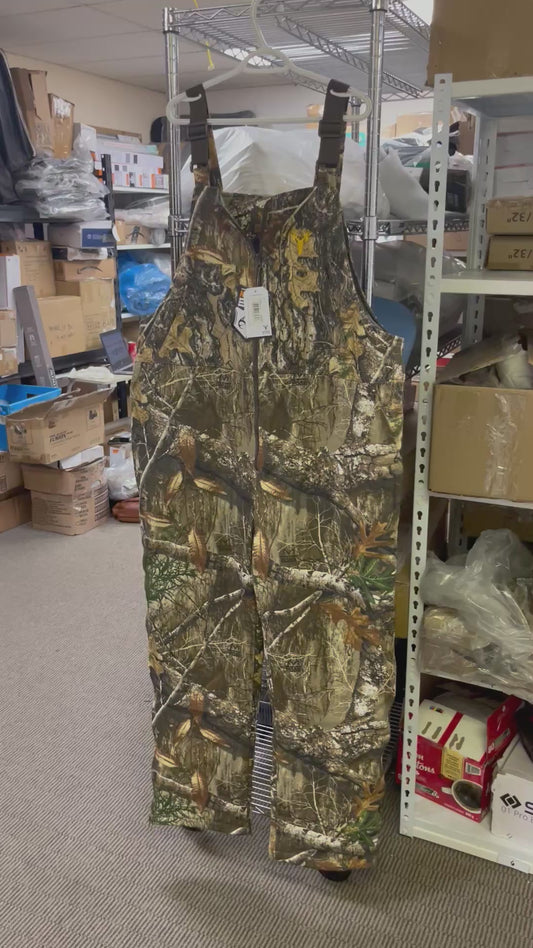 Men's Insulated Camo Hunting Overalls – Realtree Edge (XXL)