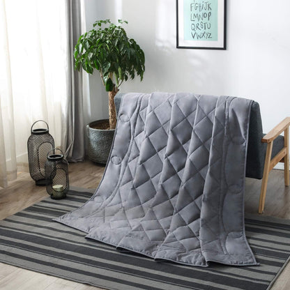 JOLLYVOGUE Weighted Blanket Queen (15lbs, 60''x80''), 