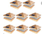 iGlow 8 Pack Copper Outdoor Garden 6 x 6